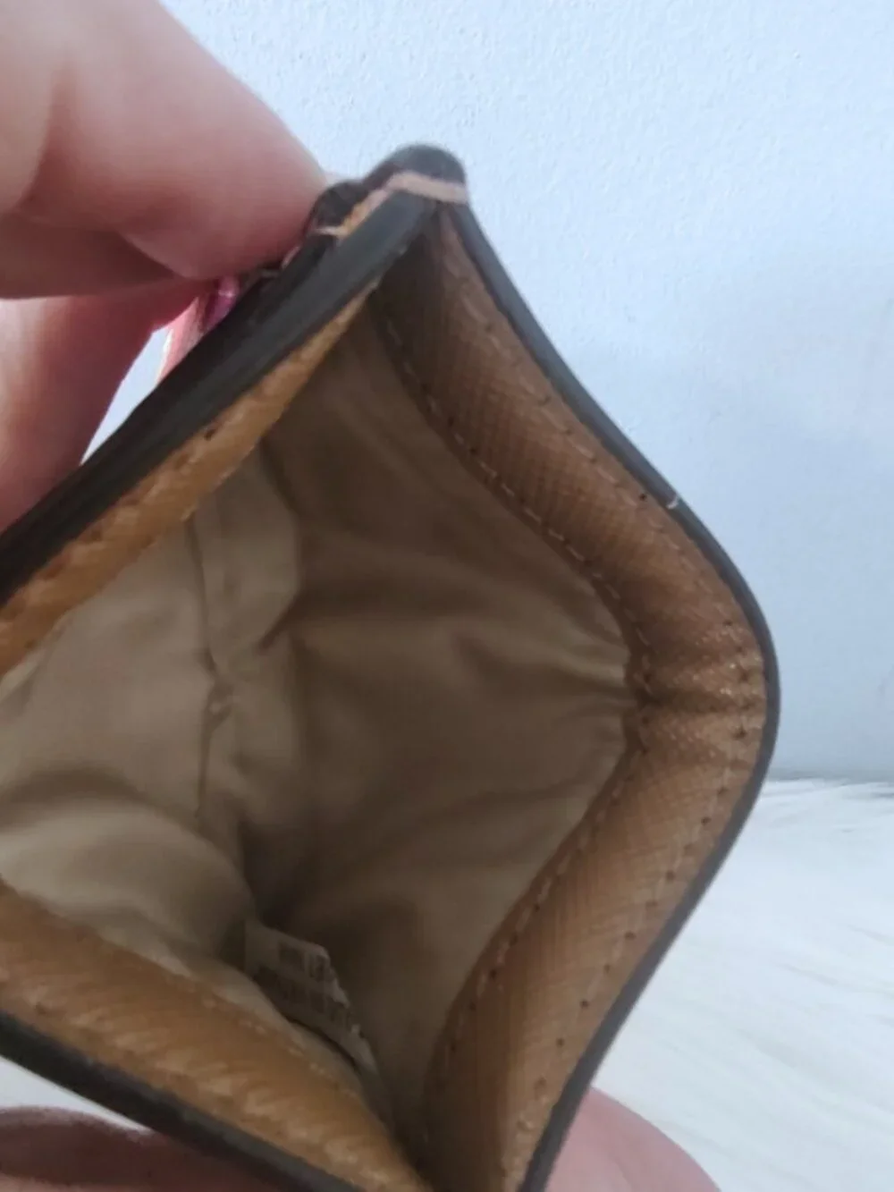 Coach Peyton cardholder card case EUC